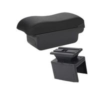 Bracciolos centrales auto Per Modello Universale Bracciolo Box Accessori Auto Modifica Di Stoccaggio Parti Retrofit Aumenta Allevia La Fatica Box Bracciolo Console Centrale(C Black line NO USB)
