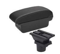 Bracciolos centrales auto Per Skoda Per Citigo Per VW UP Per Seat Mii Bracciolo Per Auto Console Scatola Portaoggetti Portabicchieri Accessori Box Bracciolo Console Centrale(B Black white 3USB)