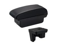 Bracciolos centrales auto Per Toyota Hilux Bracciolo Per Auto Accessori Dedicati Per Interni Retrofit Centro Di Stoccaggio Box Bracciolo Console Centrale(C White Line USB)