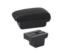 Bracciolos centrales auto Per VW Caddy 5 2024 Bracciolo Centrale Con Interfaccia USB Accessori Per Auto Retrofit Interni Box Bracciolo Console Centrale(B white line 3USB)