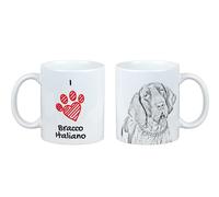 Bracco Italiano tazza con cane Ti amo Art-Dog