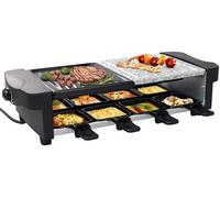 Brace Barbecue Griglia Elettrica 1200W 3in1 BBQ Esterno Piano Cottura Grande