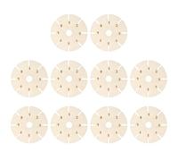 Bracelet Braiding Board Round Knitting Disk - Wooden 10 Piece Craft Tool Set for Making Bracelets, Bracelet Braiding Board, Necklaces and Lanyards, DIY Handicraft Straps for Beginners, Women and Men