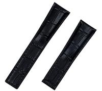 Bracelet de montre en cuir de vache véritable 20 mm 22 m pour bracelet pour montre Heuer Carrera Monaco Aquaracer Boucle pliable