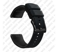Bracelet de montre en Silicone de qualité, 18mm 20mm 22mm, à dégagement rapide.