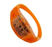 Bracelet LED Light Up Sound Activated Glow Party Wristband