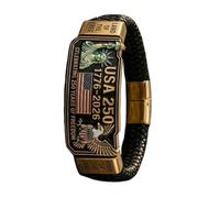 Bracelet Patriotic 250 Year America 250th Anniversaries Trendy Wrist