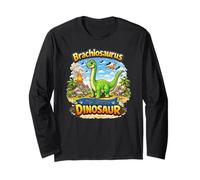 Brachiosaurus Il Mio Dinosauro Preferito Maglia a Manica