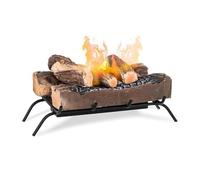 Braciere a Bioetanolo 2 Bruciatori 44x31x11cm Vannini Nero
