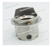 BRACIERE ACCIAIO INOX STUFA A PELLET ROTONDO 105 MM LAMINOX EOLO 12 KW