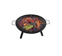 Braciere, Braciere rotondo da 23 pollici, braciere, barbecue a legna, patio, cortile, spiaggia per patio, cortile