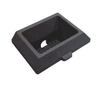 Braciere cestello in ghisa per stufa a pellet CLAM Altezza 75mm Bocca 118mm