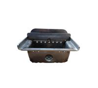 BRACIERE COMPLETO IN ACCIAIO RED 365 IRIS ORIGINALE CADEL COD. 4D243150034