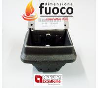 BRACIERE CON DIVISORIO E PERNO NORDICA EXTRAFLAME MODELLO DORINA - Cod.003278230 [EEK: Conforme]