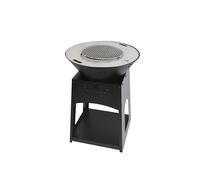Braciere con piastra Plancha, versatile, cassetto cenere, struttura robusta