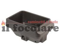 BRACIERE CROGIOLO IN GHISA CESTELLO STUFA A PELLET CAMINO 11,3 x 9,3 H 8,1 cm