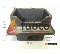 BRACIERE CROGIOLO IN GHISA KARMEK ONE STUFA Roma Barcellona Elena COD. 111-02 [EEK: Conforme]