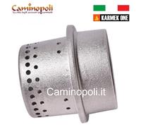 Braciere Crogiolo Karmek One in ghisa per stufa a pellet Tondo Greta Malaga