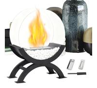 Braciere Da Tavolo - Focolare Decorativo Smontabile E Sicuro,Fuoco Da Tavolo,Per Giardino Casa Interno Esterno Comodino Balcone Camera Da Picnic Soggiorno