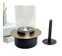 Braciere da tavolo per esterni, senza fiamma, mini riscaldatore e bruciatore, con funzionamento a propano, per terrazza, giardino, cortile e campeggio