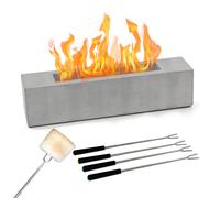 Braciere Decorativo in Cemento Grigio per Interno ed Esterno Design Moderno BIO