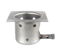 Braciere di ricambio per braciere in acciaio inox, per barbecue a pellet, resistente, con viti, kit di pezzi di ricambio per affumicatore a pellet, accessorio per griglia facile da installare