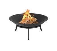 Braciere, Fornello for barbecue con braciere 22'' 28'' 30'' Acciaio al carbonio/ghisa for mantenere caldo, all'aperto in terrazza sul cortile per patio, cortile(30 inch Cast Iron)