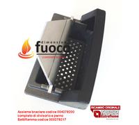 BRACIERE GHISA COMPLETO DI BATTIFIAMMA NORDICA EXTRAFLAME ISIDE IDRO 2.0 4278200 onforme]