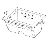BRACIERE IN GHISA AUTOPULENTE ORIGINALE MCZ PER TERMOSTUFE A PELLET, COD. 41301601100V