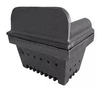 Braciere in Ghisa Cestello 2 Pezzi Stufa Pellet con Foro Resistenza 118x99x120mm