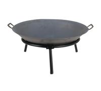 Braciere in ghisa con supporto a 3 gambe Ø 60 cm, braciere da giardino, terrazzo, con 2 manici, stabile, resistente e durevole