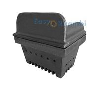Braciere in ghisa crogiolo bruciatore stufa pellet camino 15,1 x 12,5cm H:12,9cm