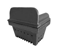 Braciere in ghisa crogiolo per stufa a pellet camino 15,1 x 12,5cm H:12,9cm