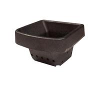 Braciere in ghisa per RAVELLI ECOTECK H: 70mm bocca: 104x104mm stufa a pellet, Cestello Brucia Pellet, Ricambi Stufa e camino