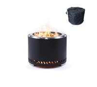 Braciere inox senza fumo Focolare Cestello Stufa terrazza