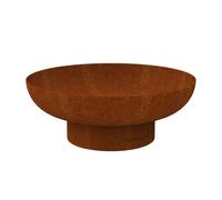 BRACIERE PER LEGNA BARBECOOK "JACK" IN ACCIAIO CORTEN, DIAMETRO 75 CM