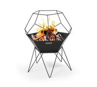 BRACIERE PER LEGNA BARBECOOK "JURA" IN ACCIAIO NERO, DIAMETRO 42,5 CM