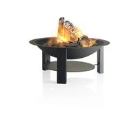 Barbecook Braciere da Giardino Modern 75, braciere in Ferro per Fuoco a Legna, caminetto da Esterno in Acciaio, 75x32cm