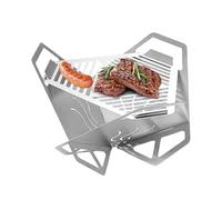 Braciere Pieghevole - Riscaldatore Per Grigliata Portatile Decorativo | Braciere Per Il Giardino,per Giardino Terrazzo Cortile Barbecue Party con Amici e Adulti