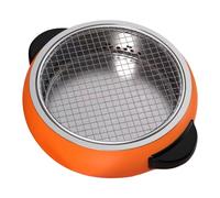 Braciere Portatile | Utensile Da Cucina All'aperto In Acciaio Inossidabile Resistente Al Calore - Griglia BBQ A Carbone,Per Escursionismo Giardino Balcone Cortile Patio Viaggio Picnic Festa