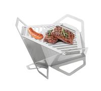 Braciere - Riscaldatore da Esterno Portatile per Grigliata,Focolare Per Esterni | Per Famiglia, Amici, Adulti, Festa, BBQ, Avventuriero, Donne, Giardino, Terrazzo E Esterno