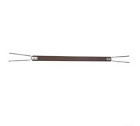 Braciere sicuro con manico in pelle per Ranger e Yukon, strumento di trasloco resistente al calore con gancio, compatibile con fosse inferiori a 68,6 cm, attrezzatura per esterni durevole