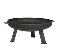 Braciere„ XXL “ 55cm Cestino Metallo Party Giardino Legno Brucino Calore Massiv