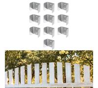 Bracke di recinzione 10x Parti pesanti che si collegano per il prato di