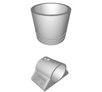 Bracket for 37mm Gearhead Motor - 12V/24V DC Compatible