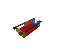 Bracket for Microsoft Surface Dock Original Non-USB-C Desktop Mount