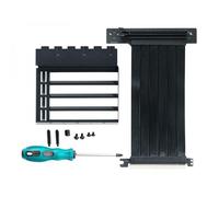 Bracket PCI Verticale + Estensione cavo per posizionamento VGA verticale su case