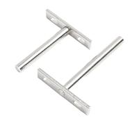 brackets, Staffe metalliche invisibili for mensole galleggianti, robuste, con supporto nascosto, ferramenta for mobili ,for Wood(120mm)