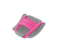 Bracks - Fermaglio per bloccare i lacci, per tutti i tipi di scarpe, facile da usare ed efficace, 1 paio, 30 colori, Grigio (grey-pink), Taglia unica