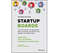 Brad Feld – Startup Boards – Guida per creare e gestire un board efficace – Copertina rigida